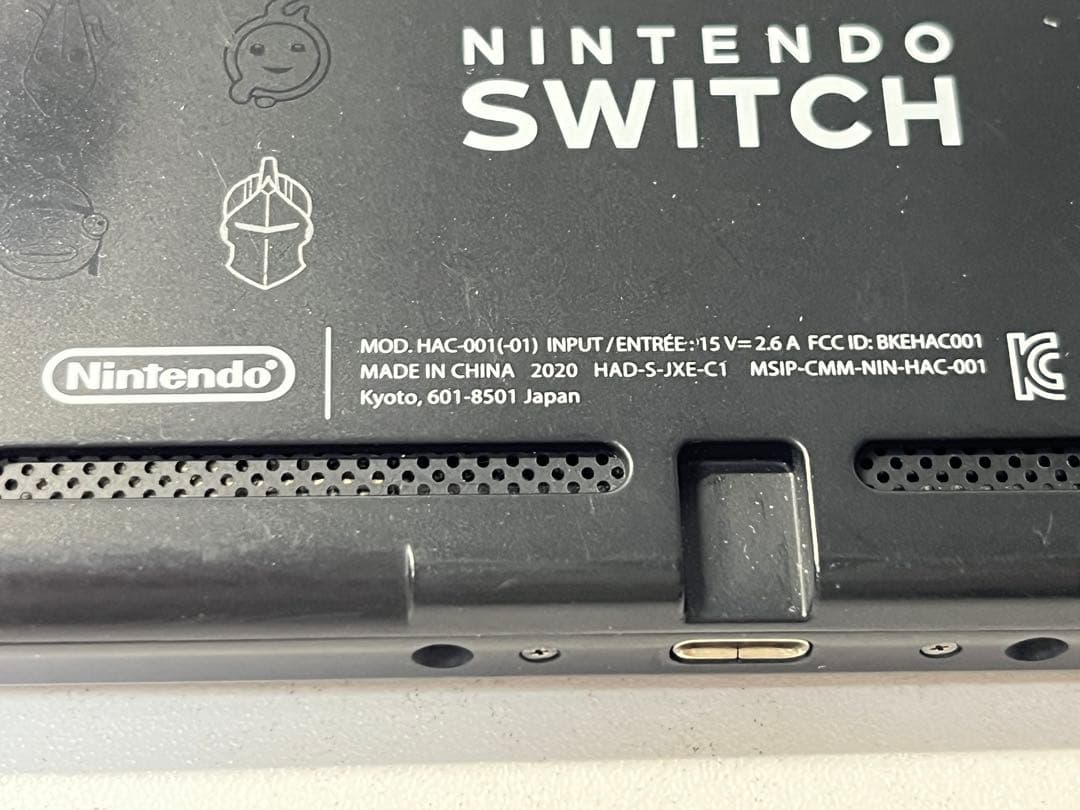 【ジャンク扱】 Nintendo Switch バッテリー強化版