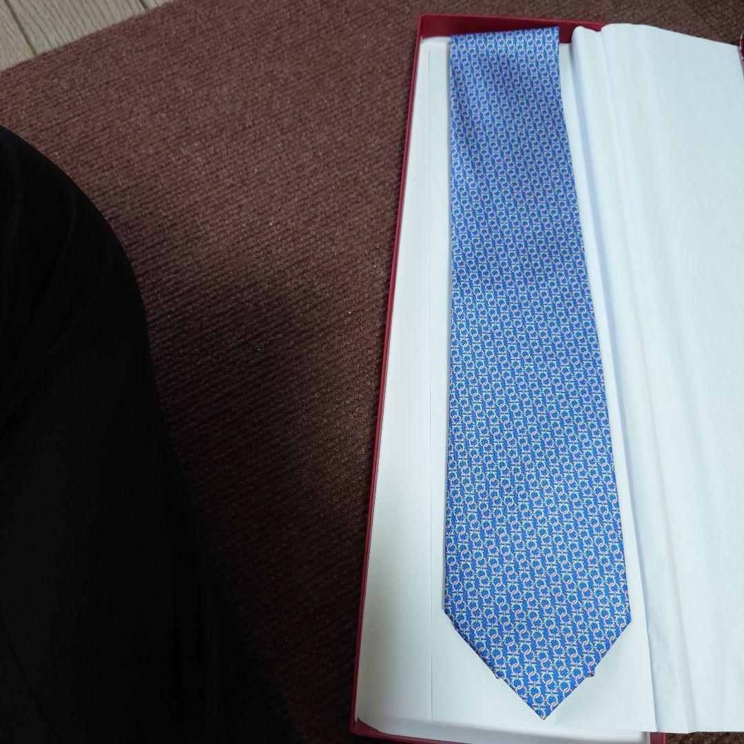 Salvatore Ferragamo Tie silk 100% 2本セット