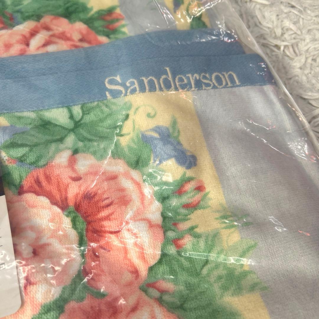 西川　sanderson サンダーソン　タオルケット　140×190 花柄
