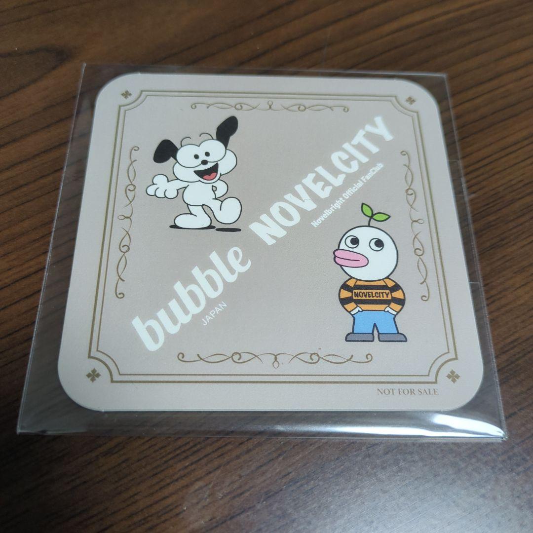 竹中雄大 DIVA カバーアルバム ステッカー bubble コースター