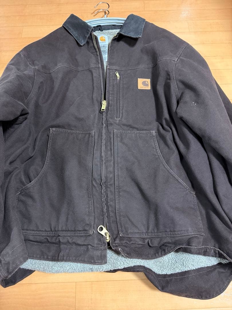 Carhartt カーハートブラウン ダックジャケット デトロイトジャ