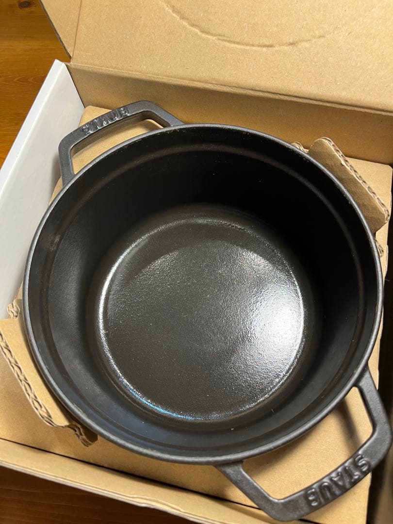 【4点セット】Staub 18cm、20cm、22cm、Wa-NABE S