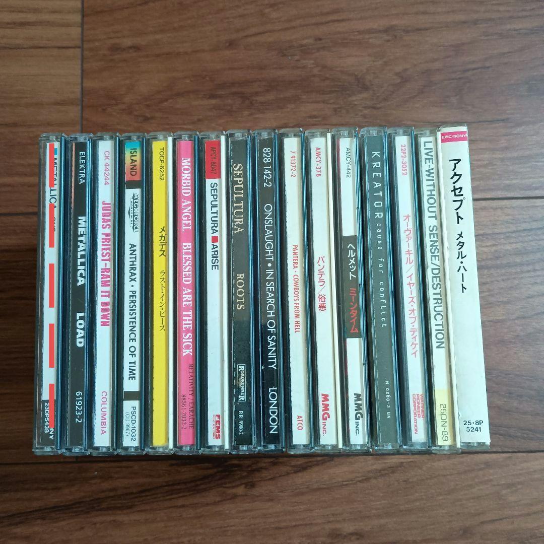 ヘヴィメタル 中古CD 15枚まとめ売り