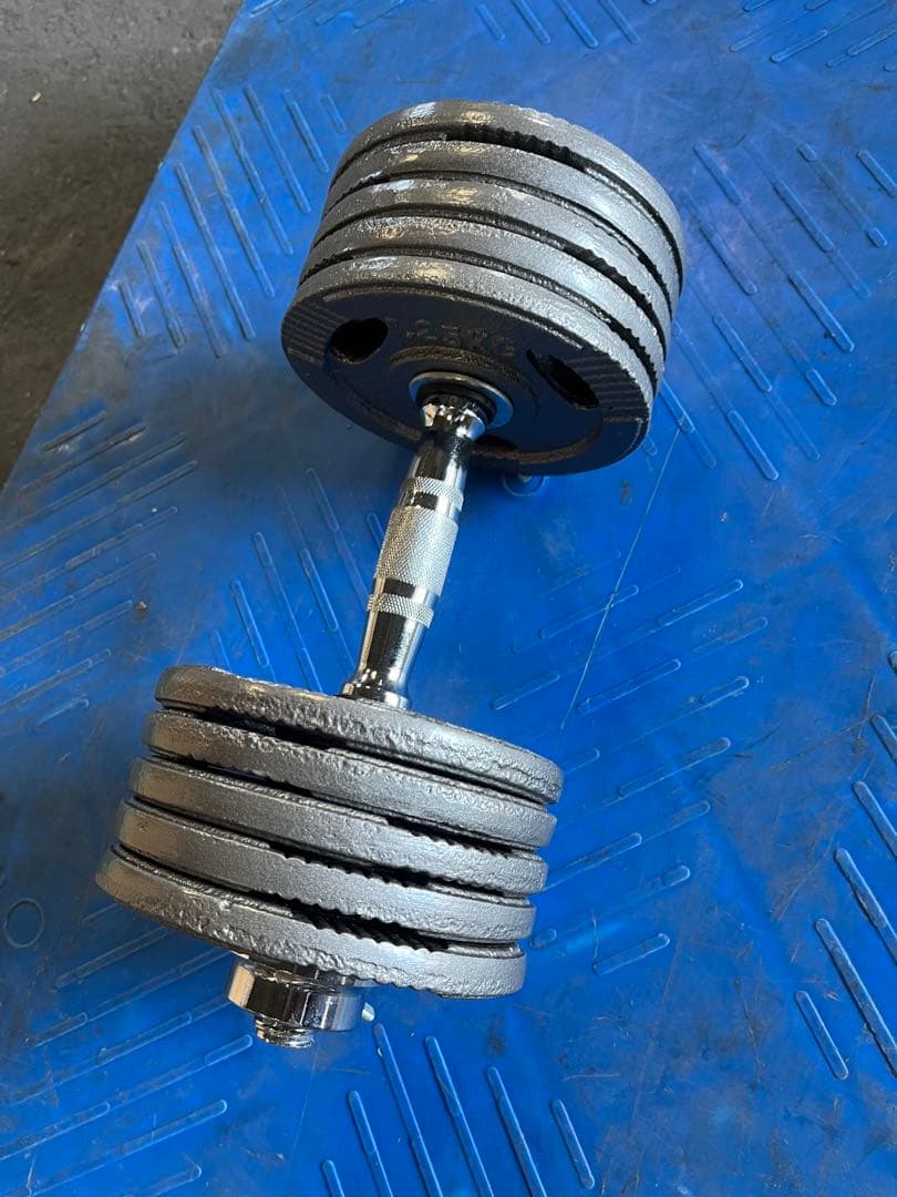 スクリューダンベル 約15kg  2個セット