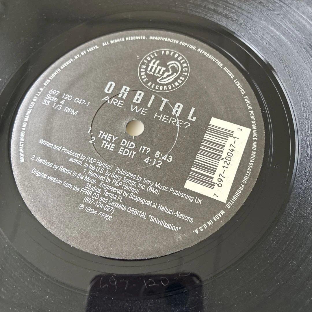 Orbital In Sides LP&12”5枚セット