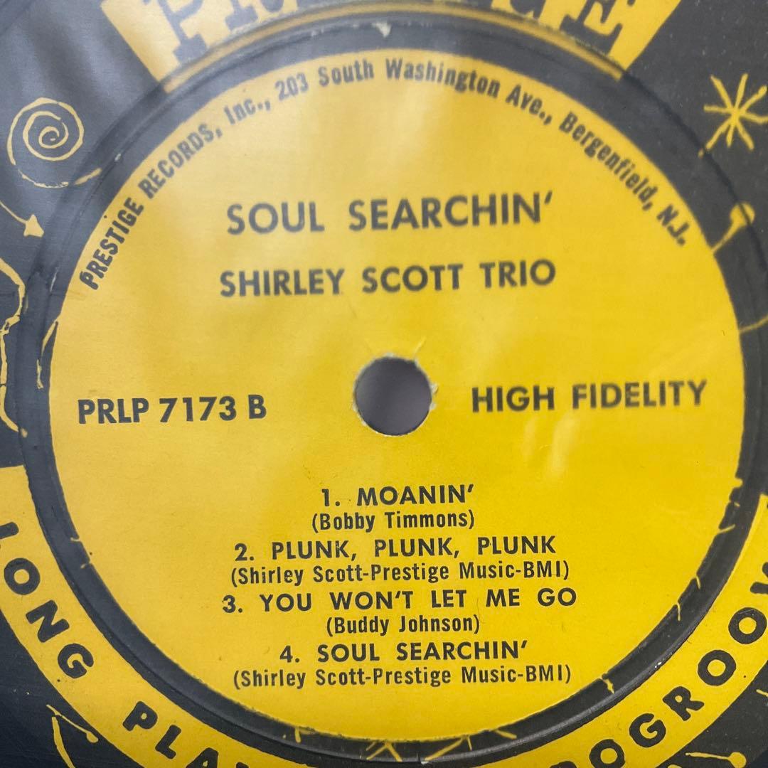 SHIRLEY SCOTT シャーリースコット　ソウルサーチング　レコード