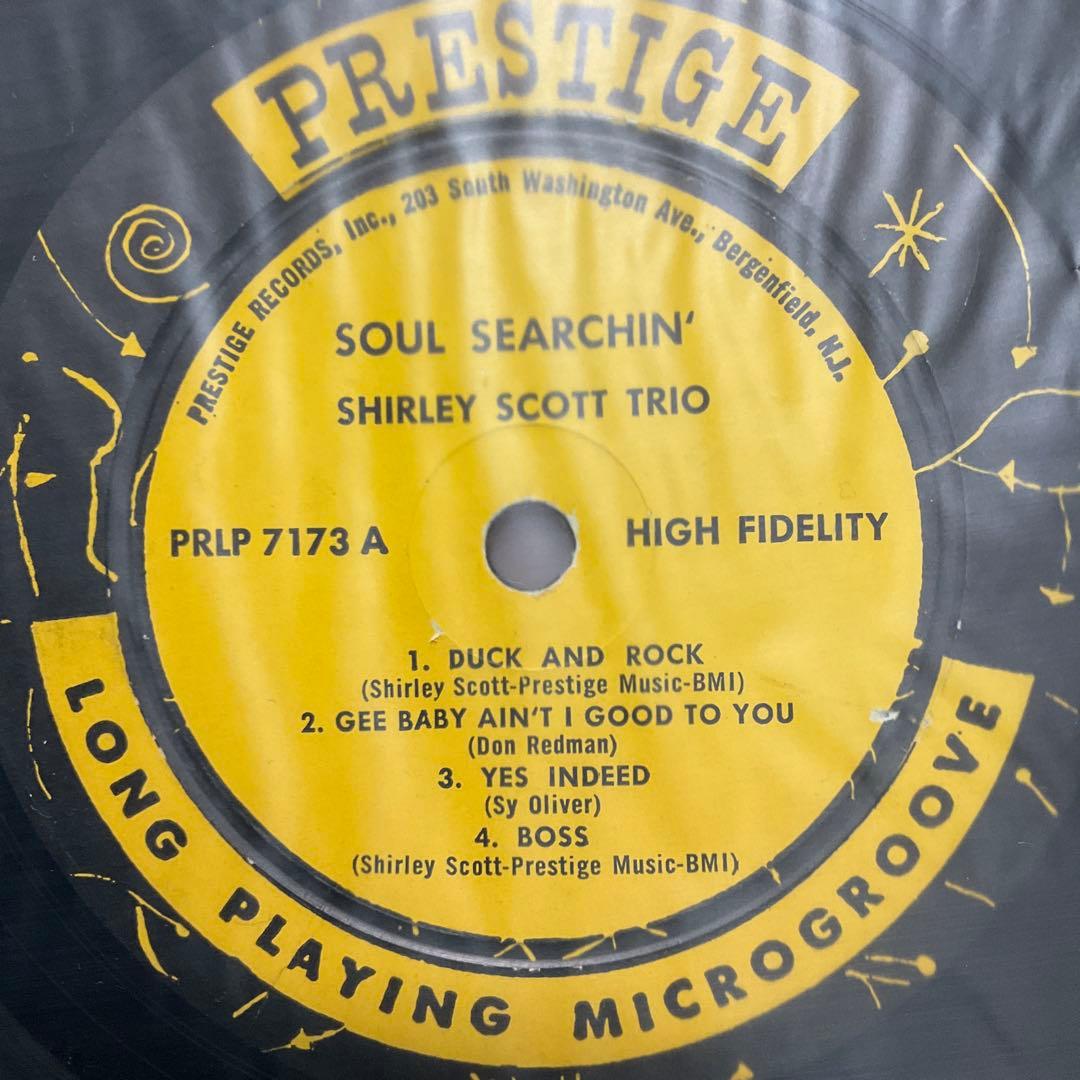 SHIRLEY SCOTT シャーリースコット　ソウルサーチング　レコード