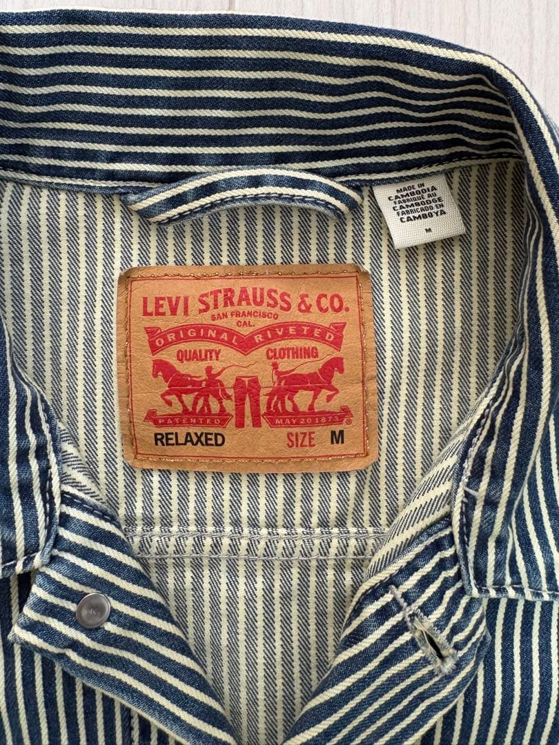LEVI’S ストライプジャケット M