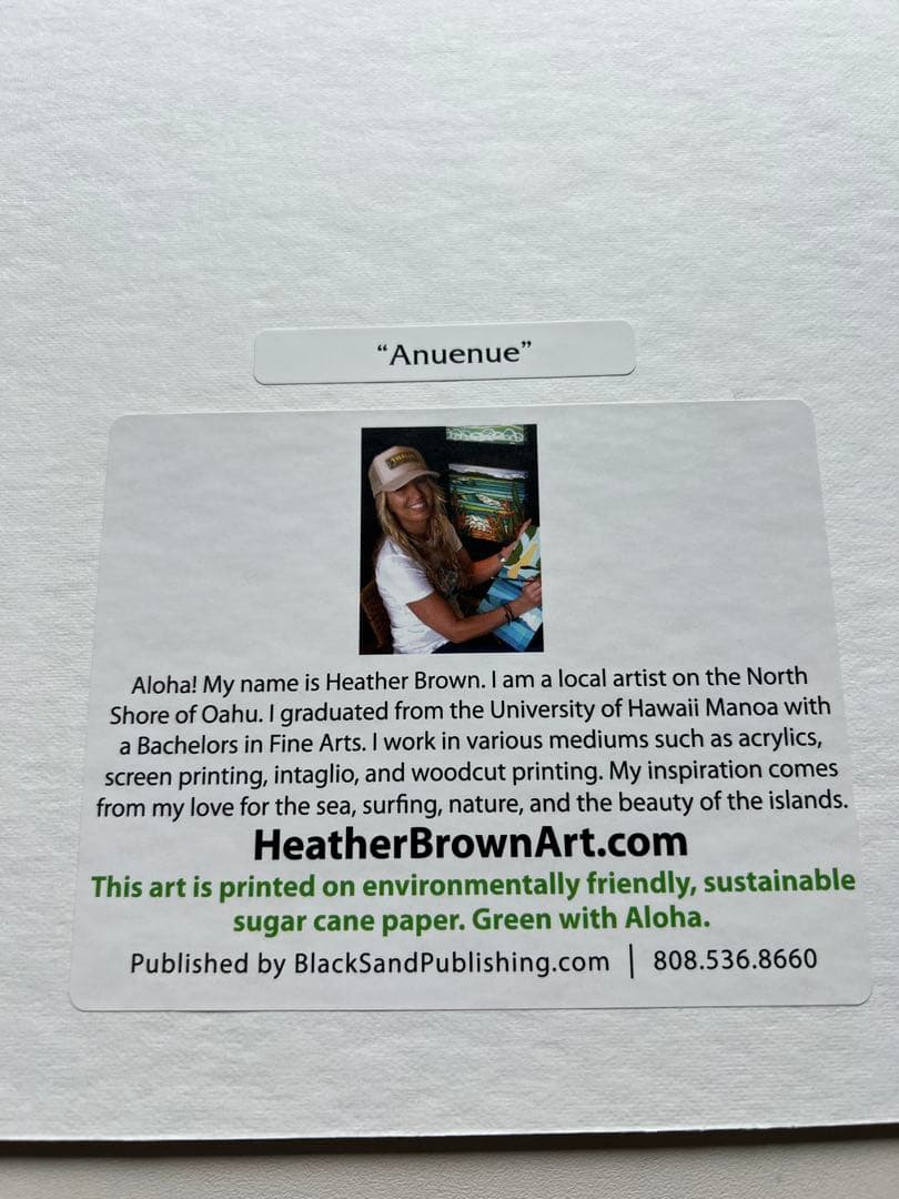 最終値下げ！Lサイズ？Heather Brown \"Anuenue\"　アヌエヌエ