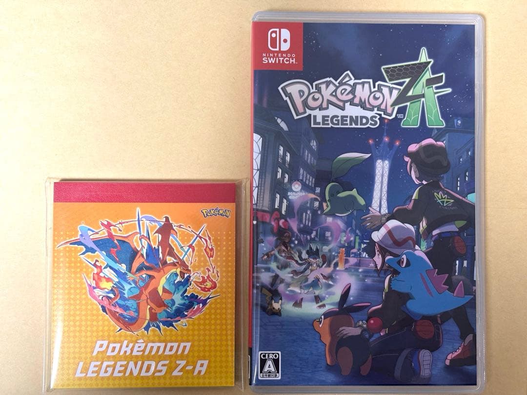ポケモンレジェンズza 早期購入特典ラルトス付き　メガリザードンY スタンドメモ