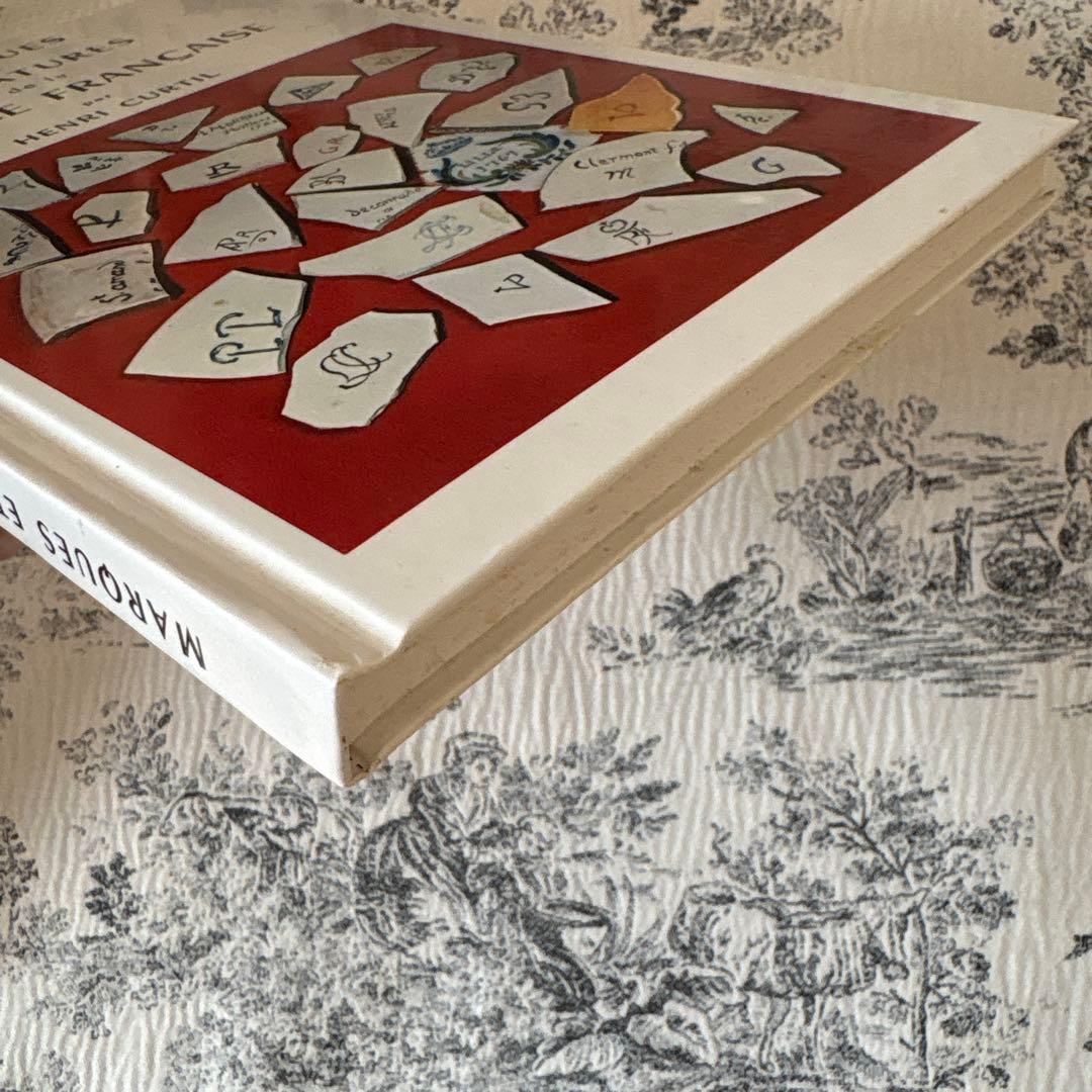 フランスアンティーク洋書「フランス陶器のマークとサイン」