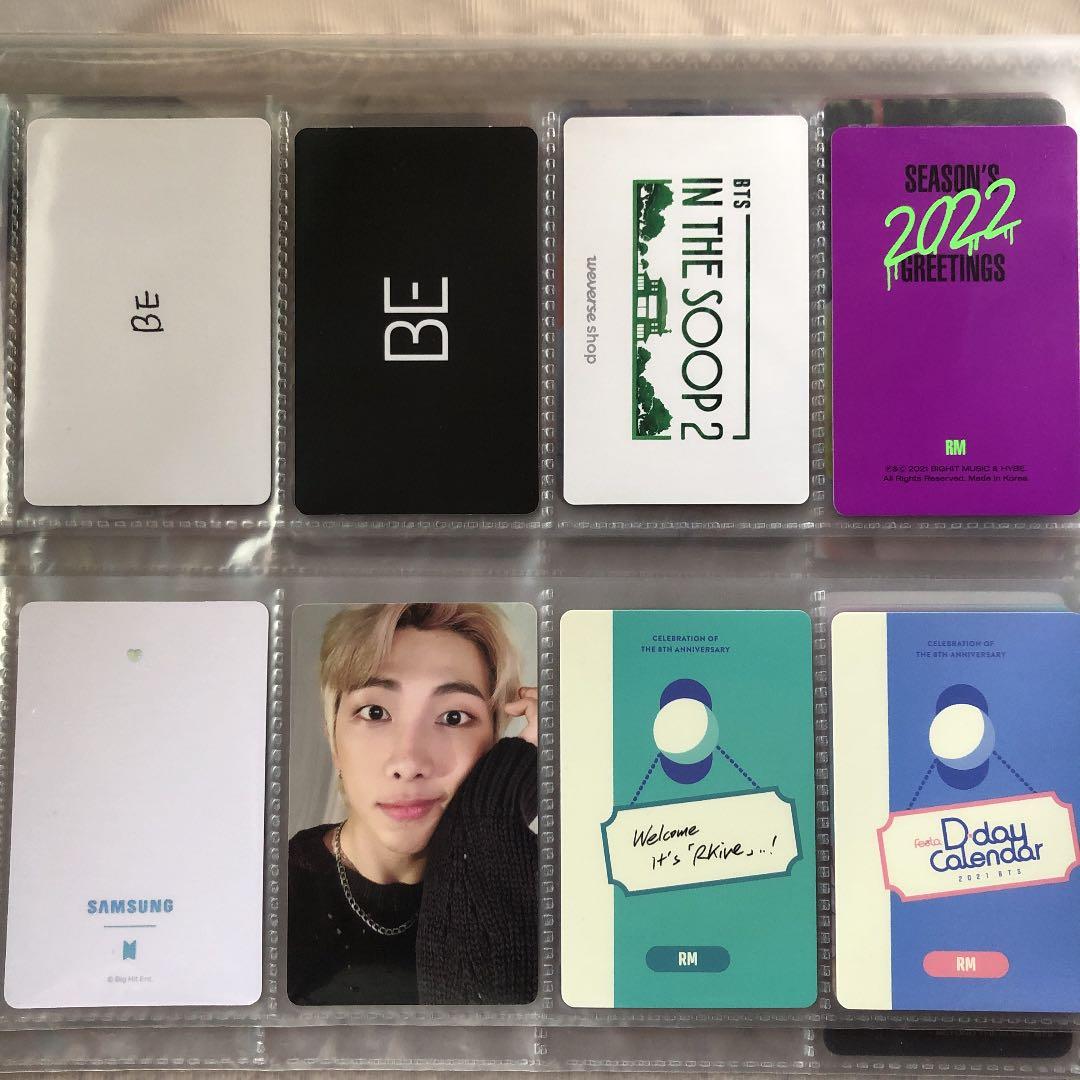 BTS ナムジュン　公式　トレカ　まとめ売り　RM フォトカード