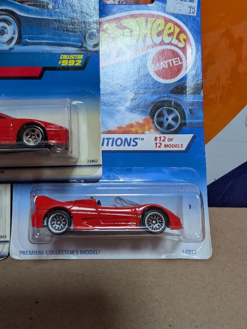 ★ 「希少!」 ホットウィール フェラーリ ３台セット F512 F50 ★