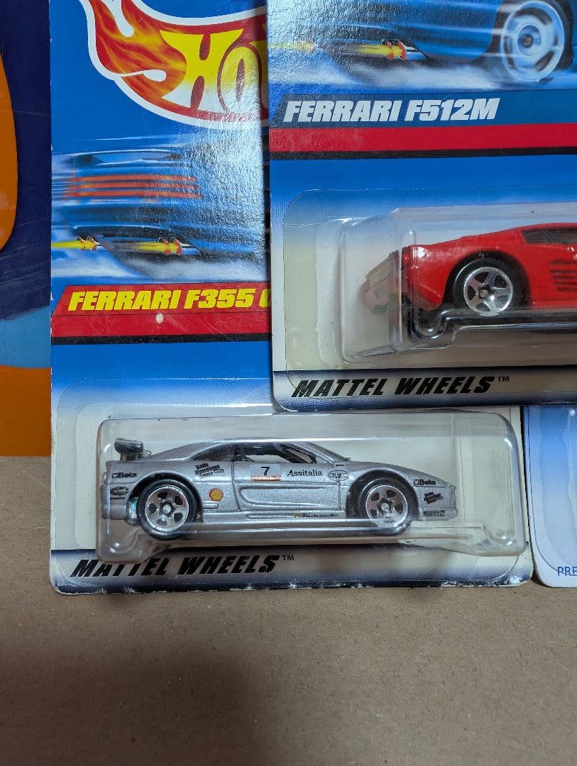 ★ 「希少!」 ホットウィール フェラーリ ３台セット F512 F50 ★