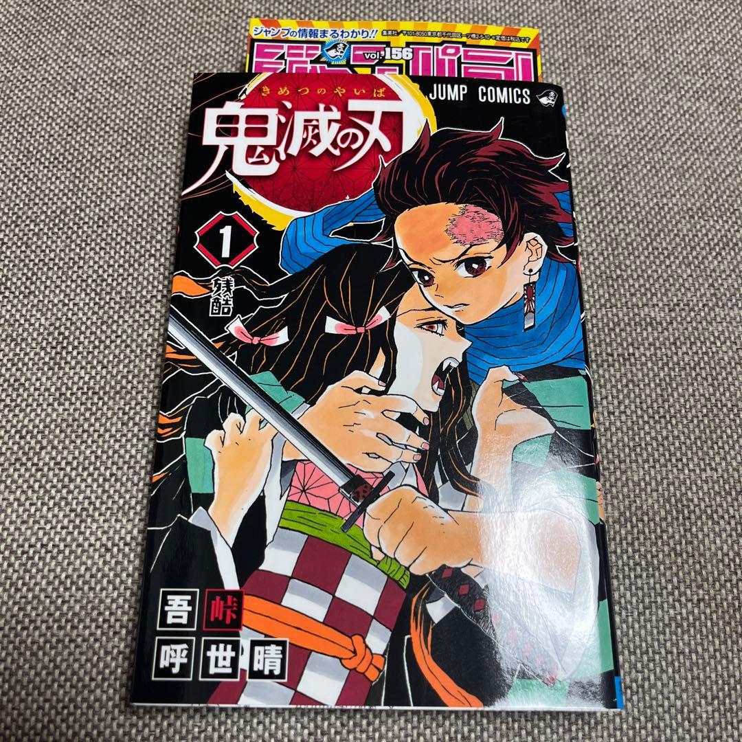 【全巻初版】鬼滅の刃　美品　鑑定視野　DAMONSLAYER ジャンパラ