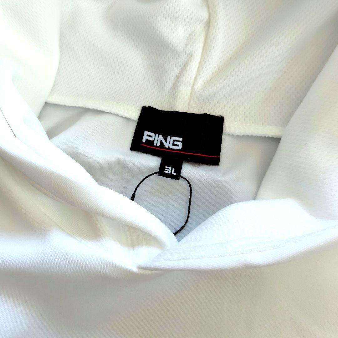 【未使用品】PING セットアップ 3XL ホワイト　 33,000円