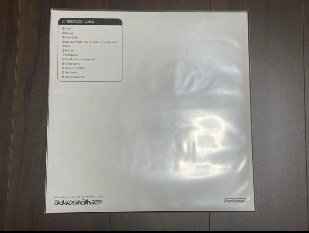DYGL A DAZE IN A HAZE アナログ レコード クリア盤