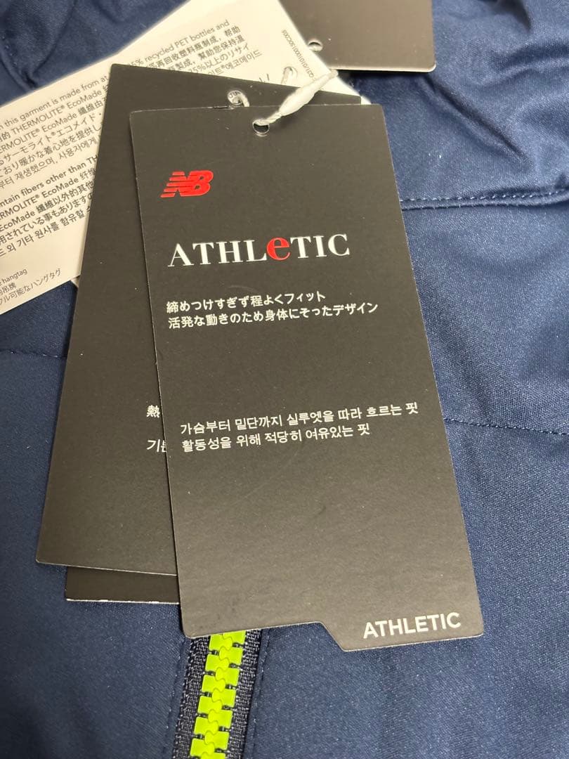 ニューバランス ゴルフ メンズ 中綿ブルゾン ジャケット ウェア Mサイズ 新品