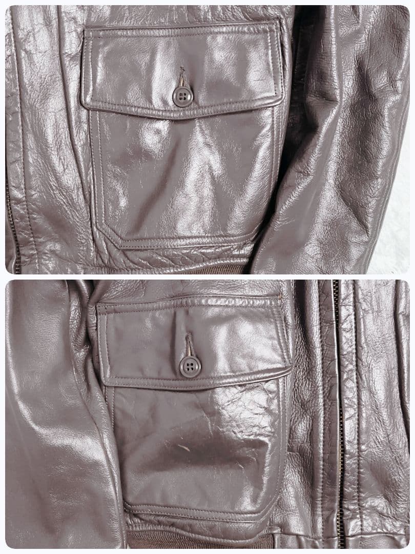 極美品 80s type G-１米軍実物 42 ダークブラウン ORCHARD