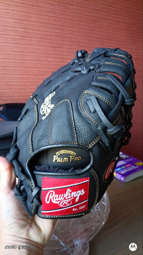 Rawlings グローブ 軟式用〚黒〛