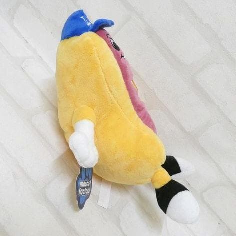 MLB ドジャース Hot Dog Plush ホットドッグ ぬいぐるみ (M)