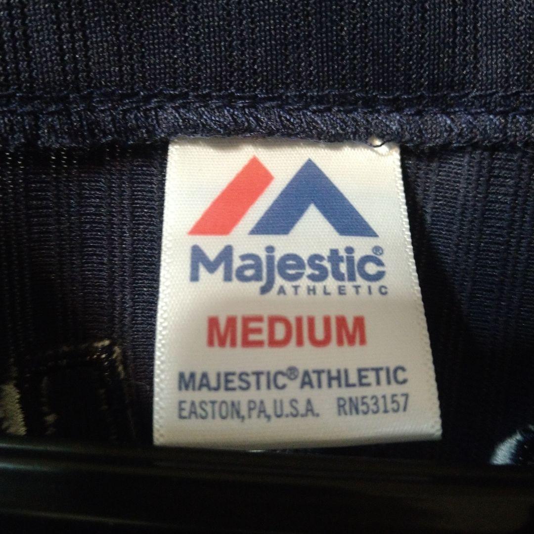 【超美品】Majestic ヤクルトスワローズ 村上宗隆 ビジター ユニフォーム