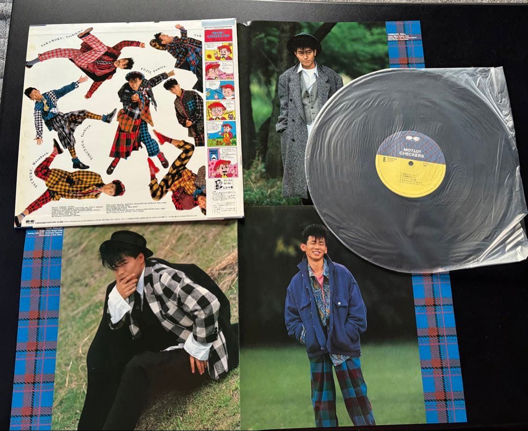 再値下げ‼︎チェッカーズ　レコード　LP盤　9枚セット　昭和レトロ　帯付き