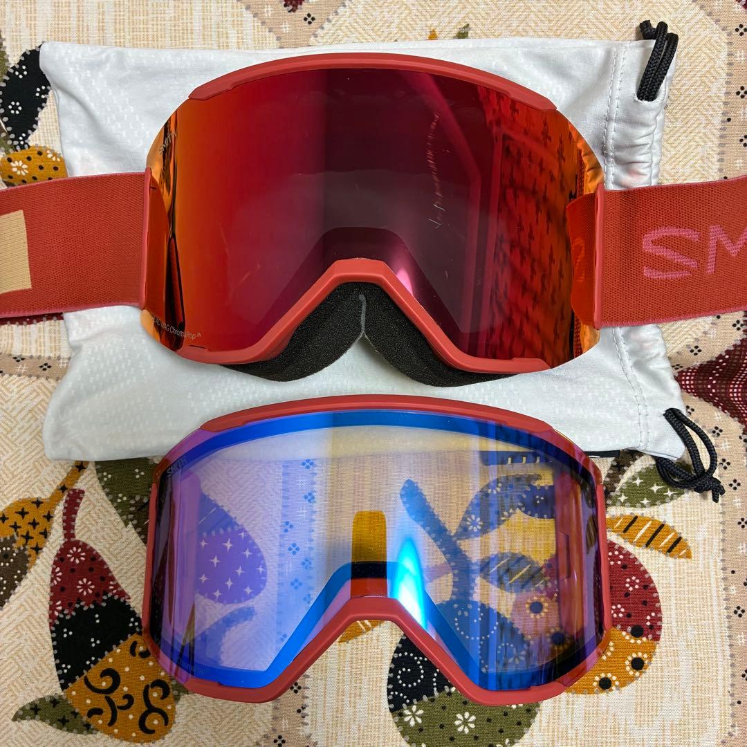 Smith Squad Mag スキー　スノー　Asia fit 2レンズ付き