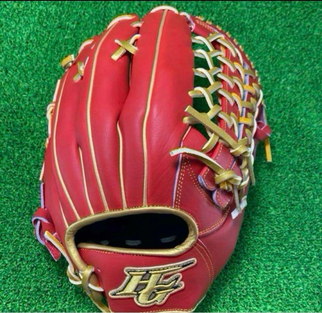 ハイゴールド HI-GOLD 外野手用 硬式野球　外野 グローブ 右投げ 357