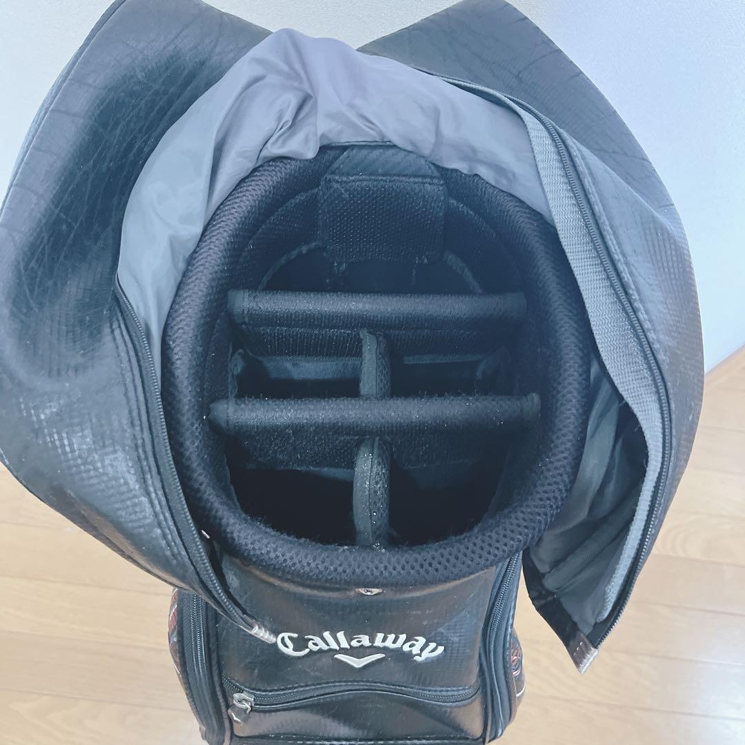 K168 Callaway キャロウェイ キャディバッグ 黒赤