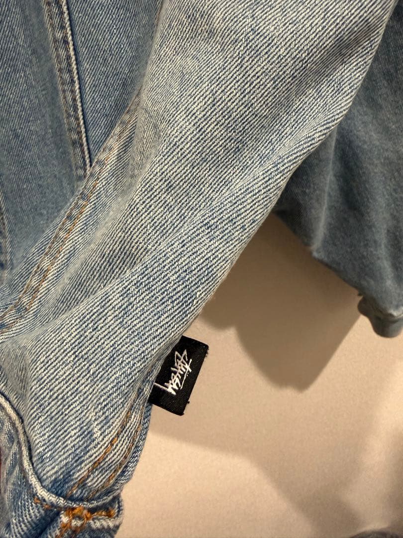 ヨコリータ Stussy デニムジャケット S