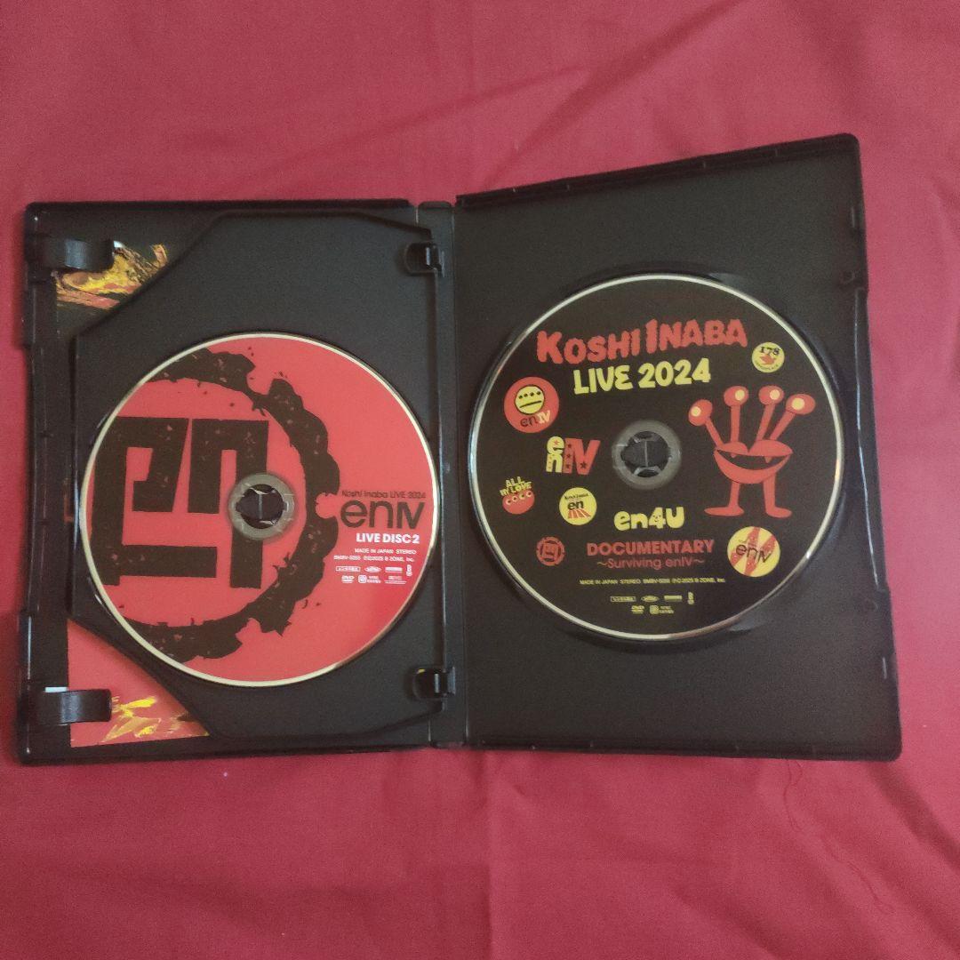 【美品】稲葉浩志 LIVE 2024 enIV DVD