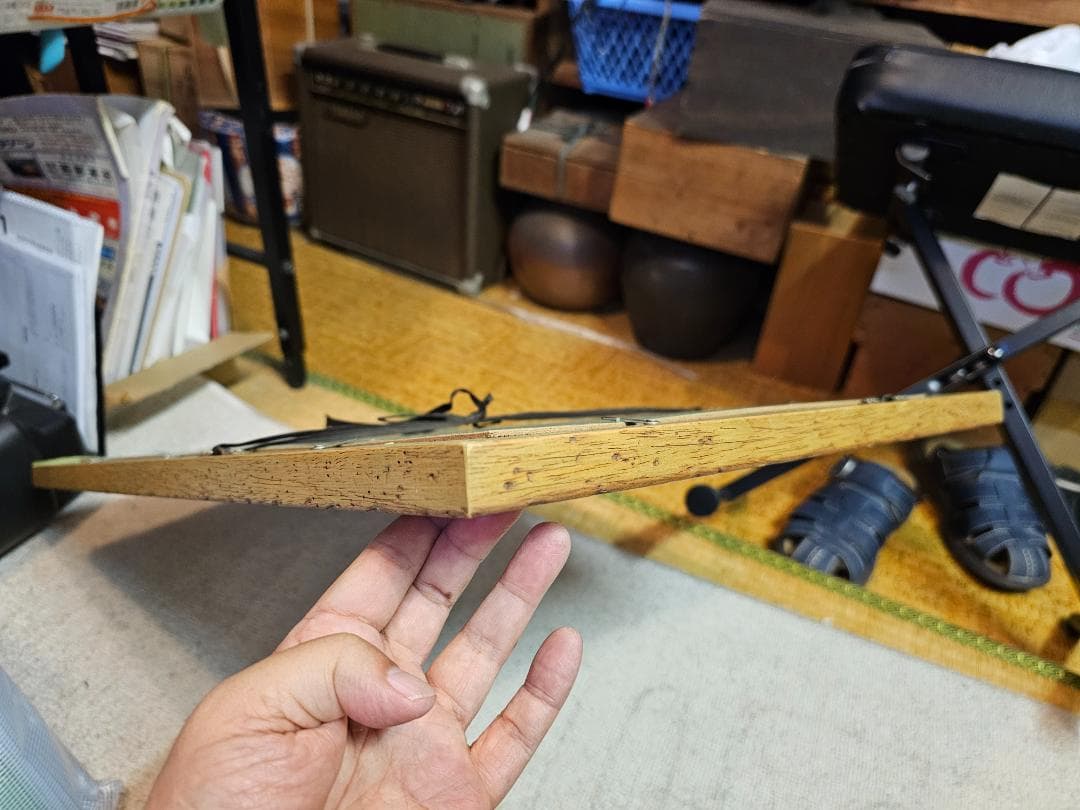渡辺俊明作「こころおどる日 ひかりをたべた 風を食べた」大型額装 絵画