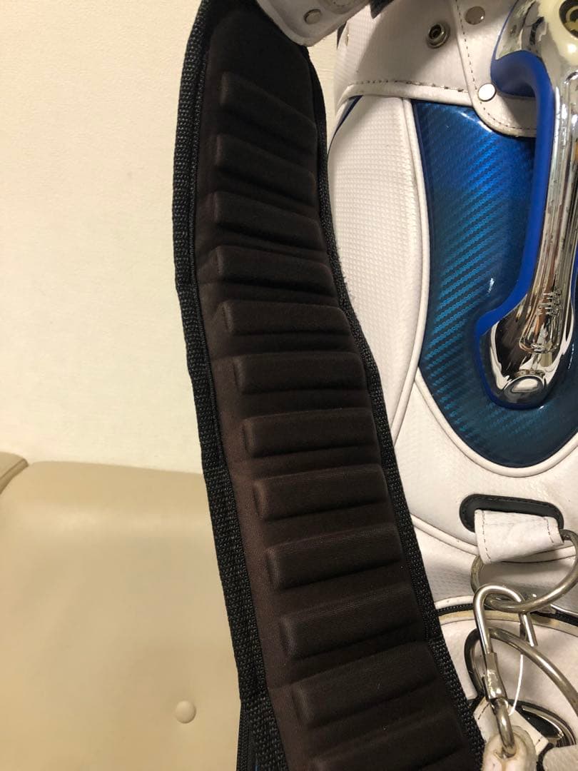 【送料込み】廃盤　高級HONMA TOUR WORLD キャディバッグ 青　白