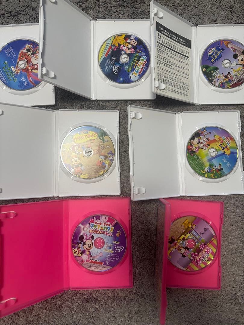 ミッキーマウスクラブハウス　ディズニー DVD 7枚セット