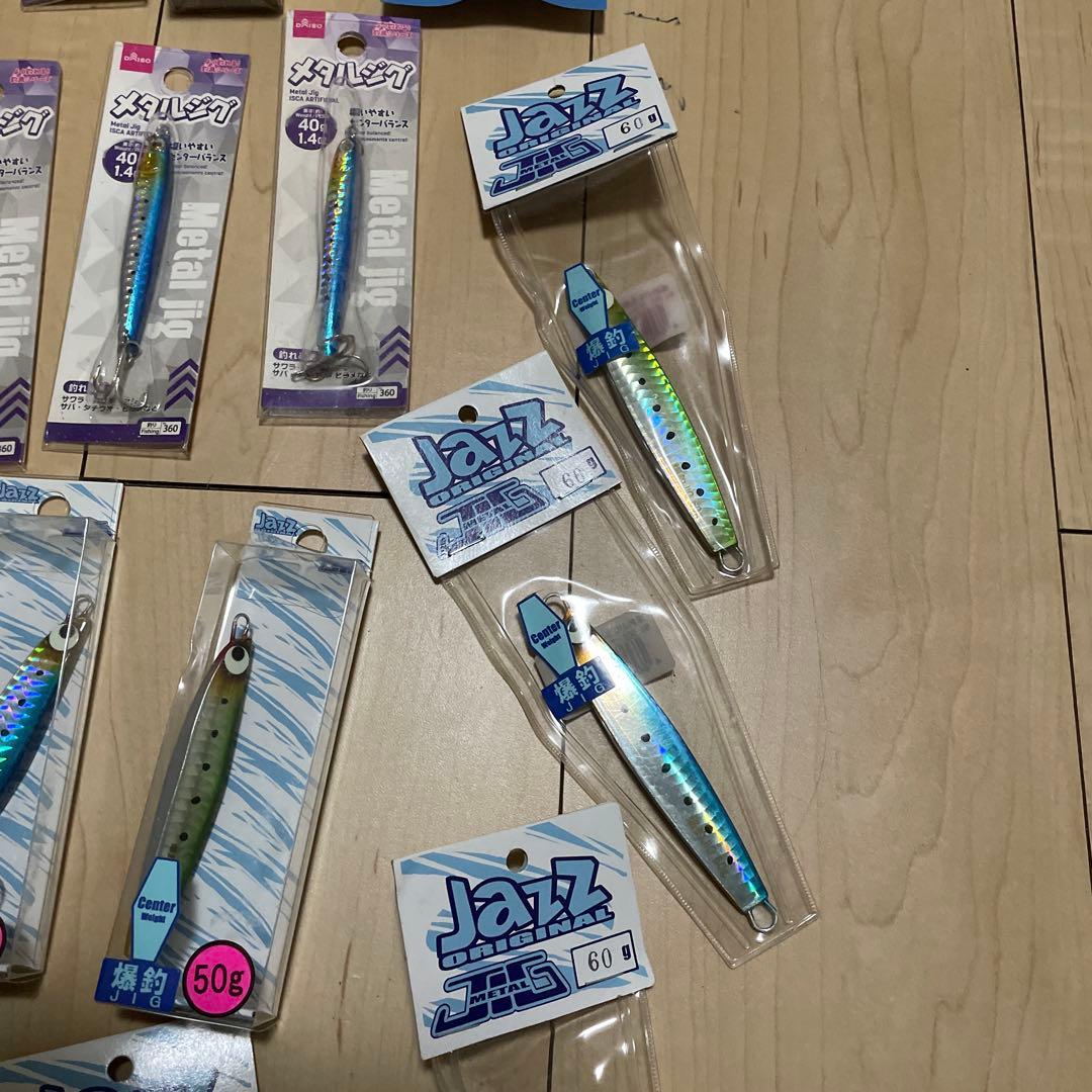 新品大量メタルジグ34こ