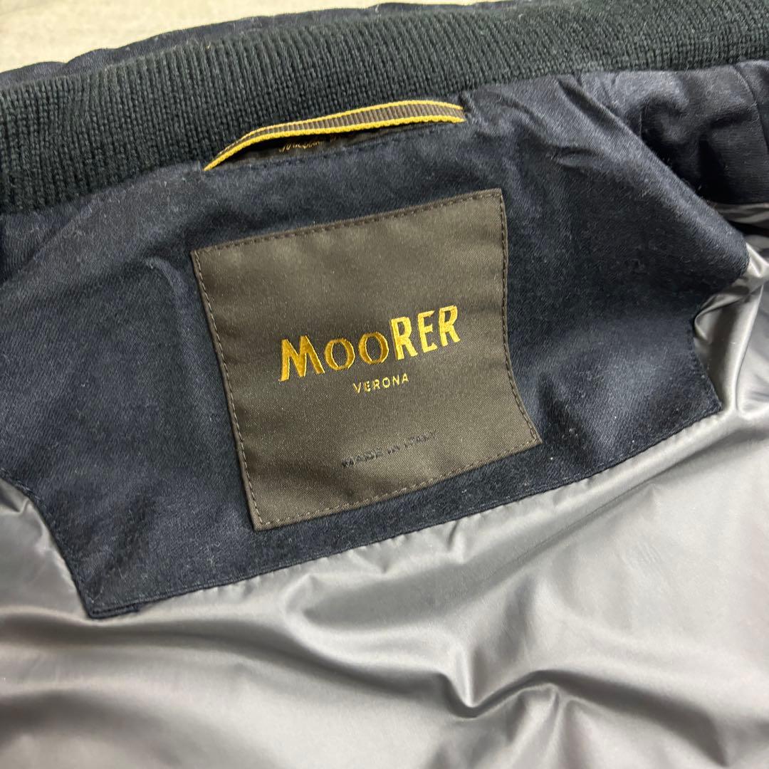 美品✨MOORER キルティング　ダウンベストMANTEGNA-L ブラック