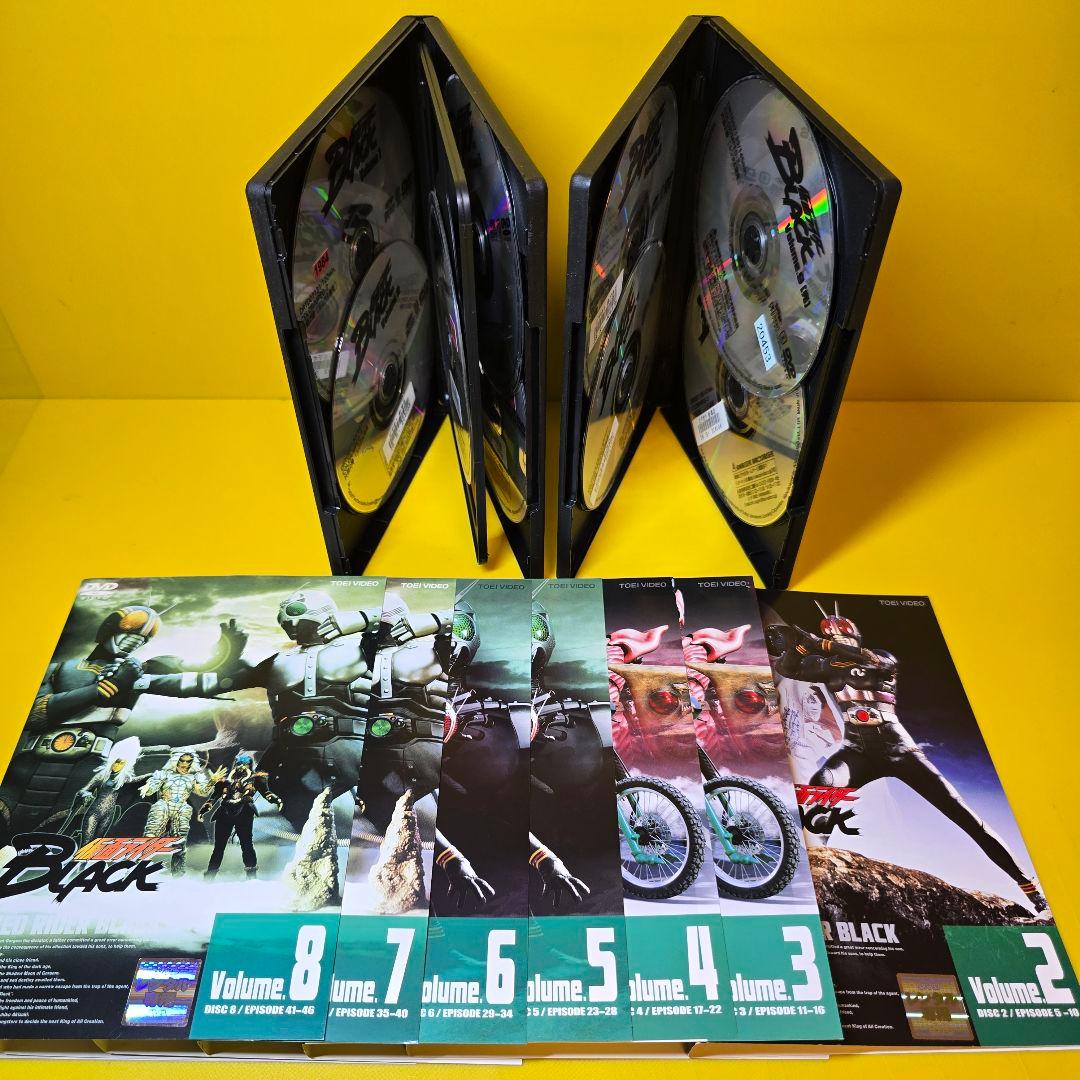 新品ケース交換済み　仮面ライダー　BLACK　DVD全9巻