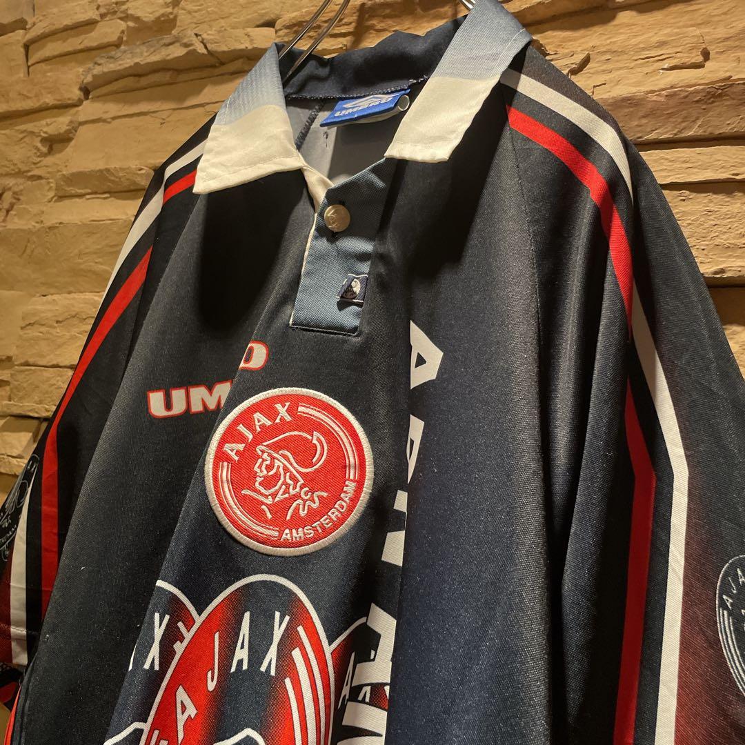 【極レア】90s'/UMBRO×AJAX/ユニフォーム/6-R.DE BOER