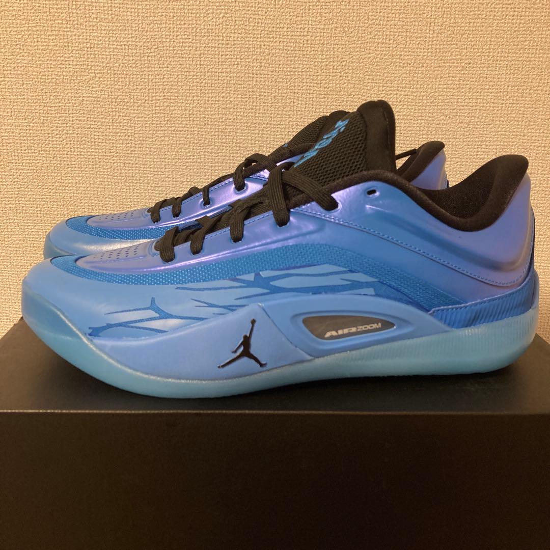 NIKE ジョーダン　ザイオン 4 PF 27.5cm ブルー バッシュ バスケ