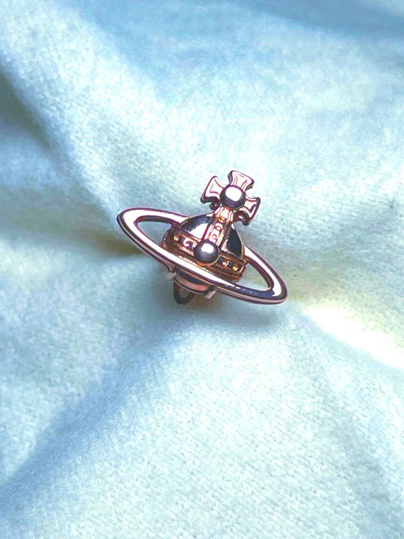 Vivienne Westwood ピアス ピンクゴールド ロジウム