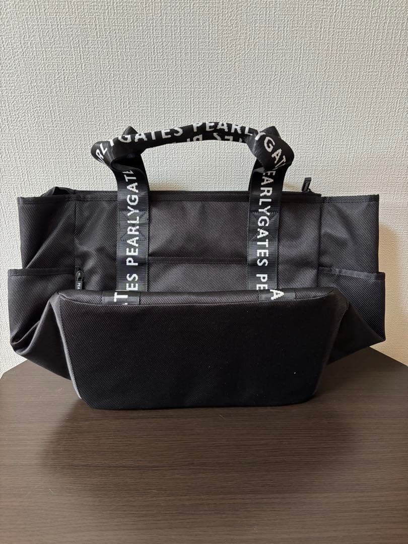 【オンライン限定カラー】PEARLY GATES ブラック ゴルフロッカーバッグ