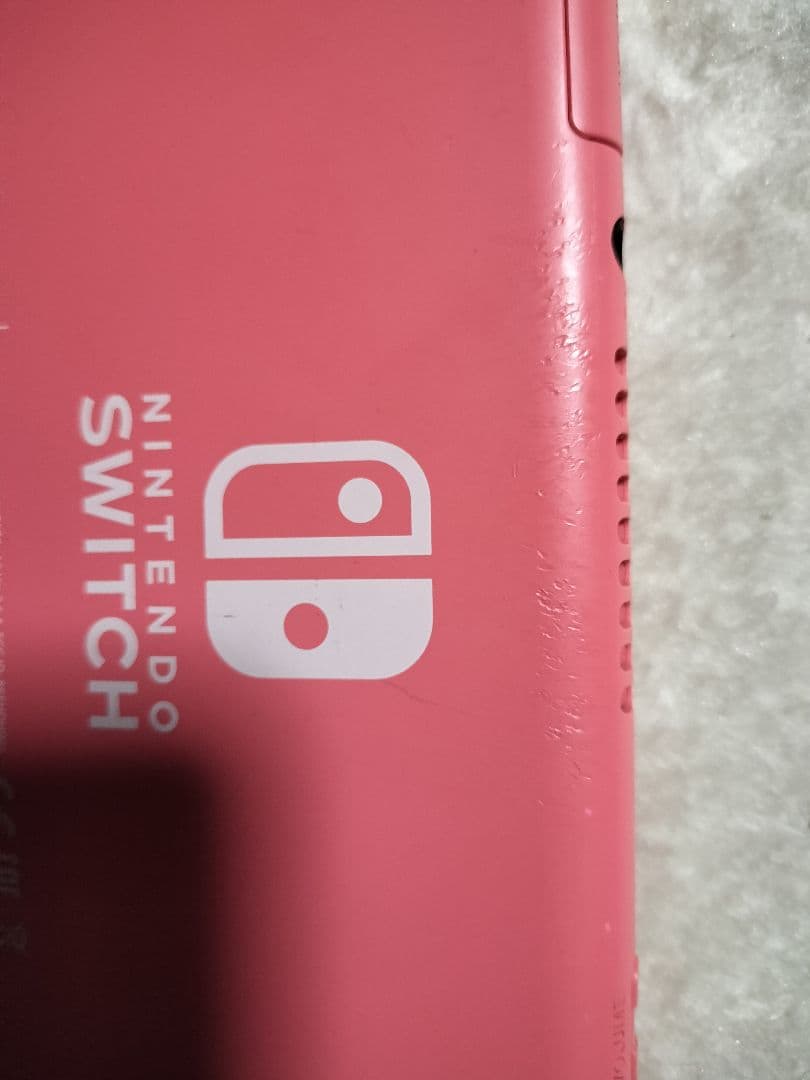 動作品Nintendo Switch jite本体コーラル