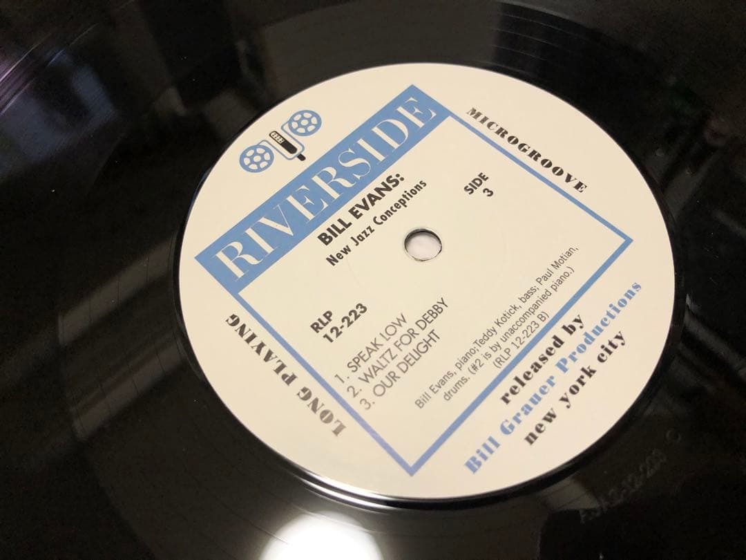 アナプロ Bill Evans New Jazz Conceptions 2LP