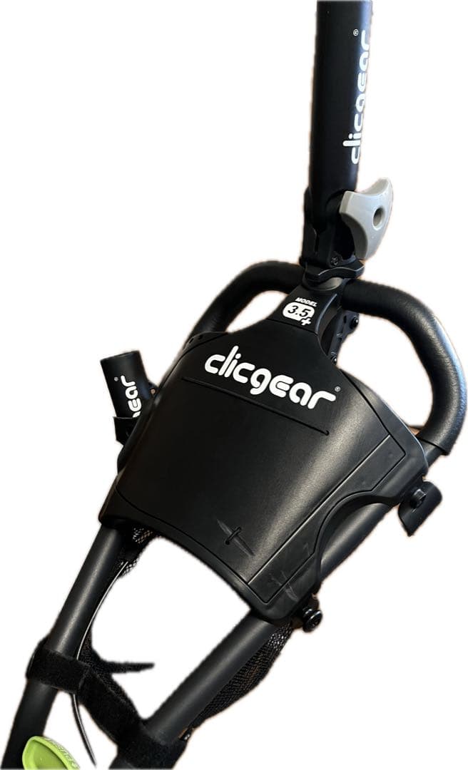 clicgear ゴルフカート　3.5＋　手引きカート カート用傘立て付き