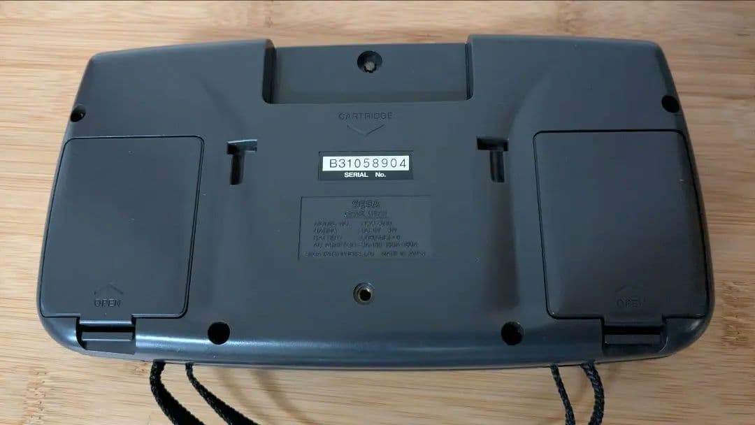 ゲームギア　通電確認