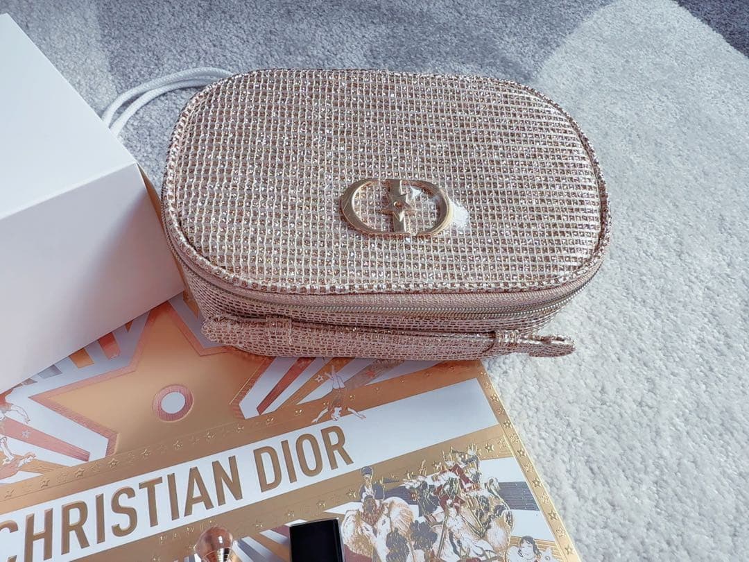 ラスト1点 Dior 2025 ホリデー クリスマス オファー ポーチ香水リップ
