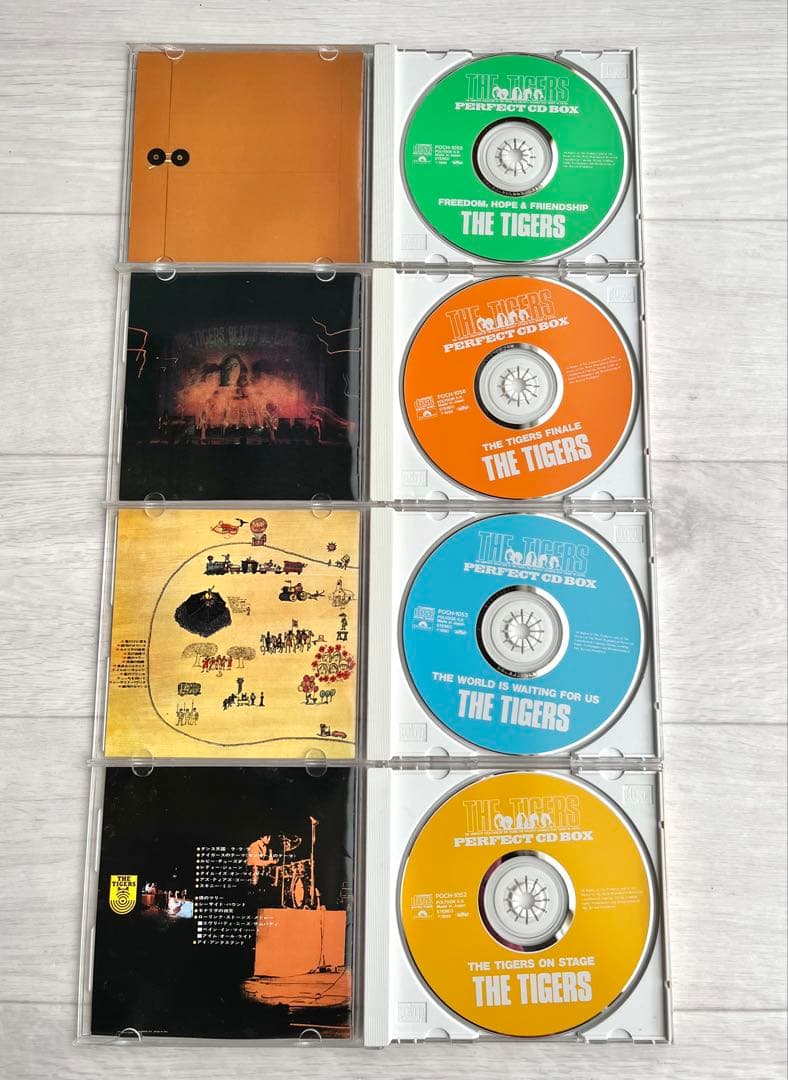 【希少】THE TIGERS PERFECT CDBOX 10枚組⭐︎未発表曲収録