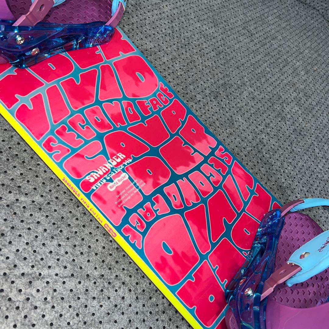 5回使用 140cm SAVANDER 2nd face×BURTON シチズン