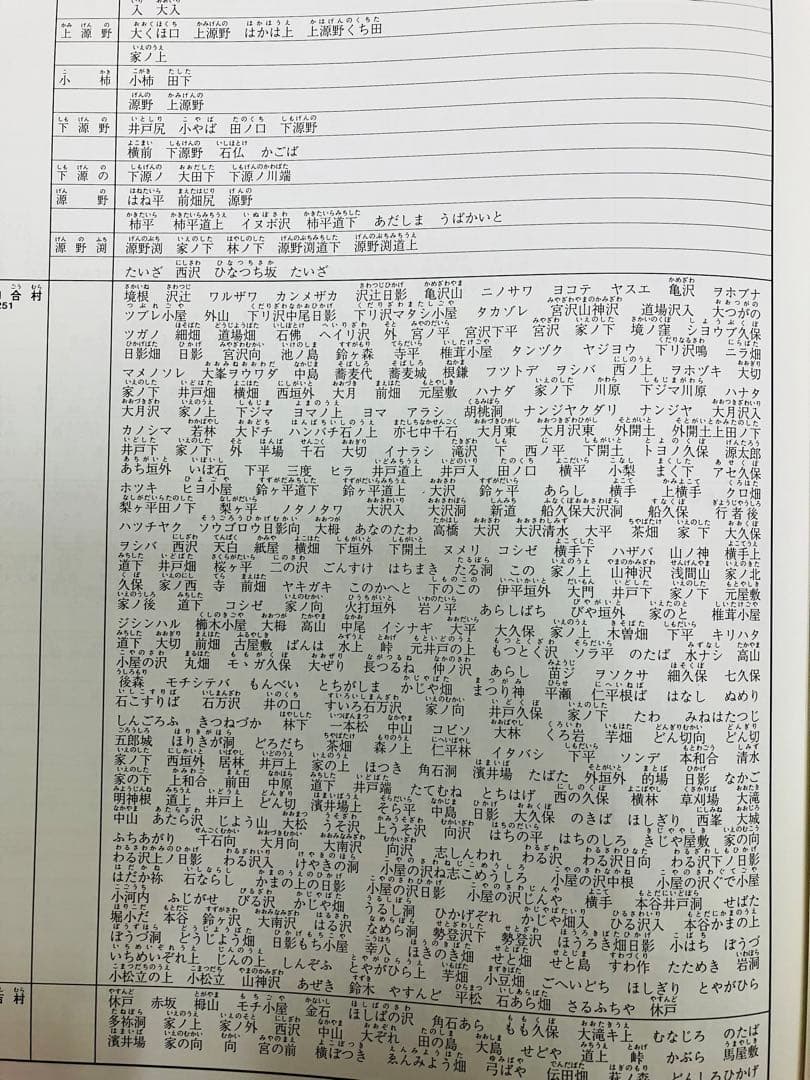 【絶版】明治初期 長野縣町村字地名大鑑　谷川健一　希少資料　長野県地名研究所